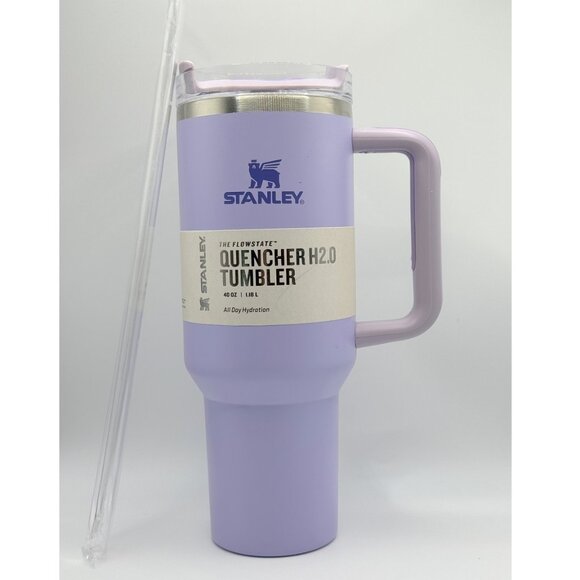 STANLEY The FlowState Quencher H2.0 Tumbler 40 oz., Orchid NEW - Picture 6 of 6